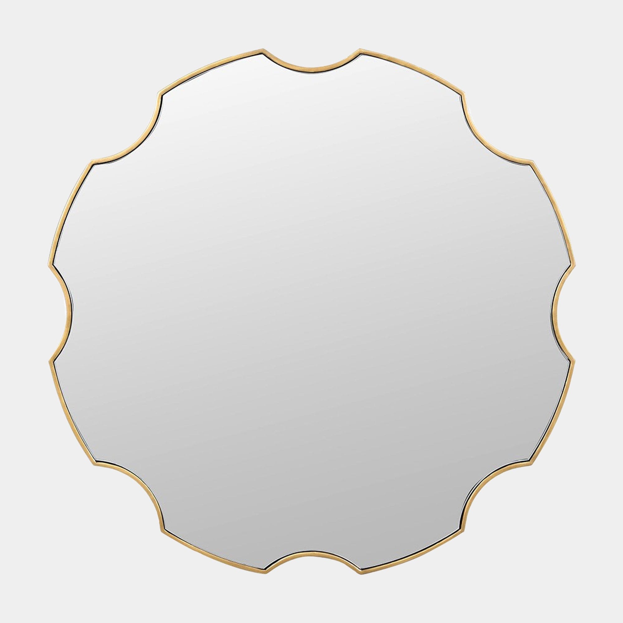 Octagonal - Mirror, Gold