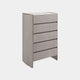 Anastasia - 5 Drawer Tall Chest In Washed Oak
