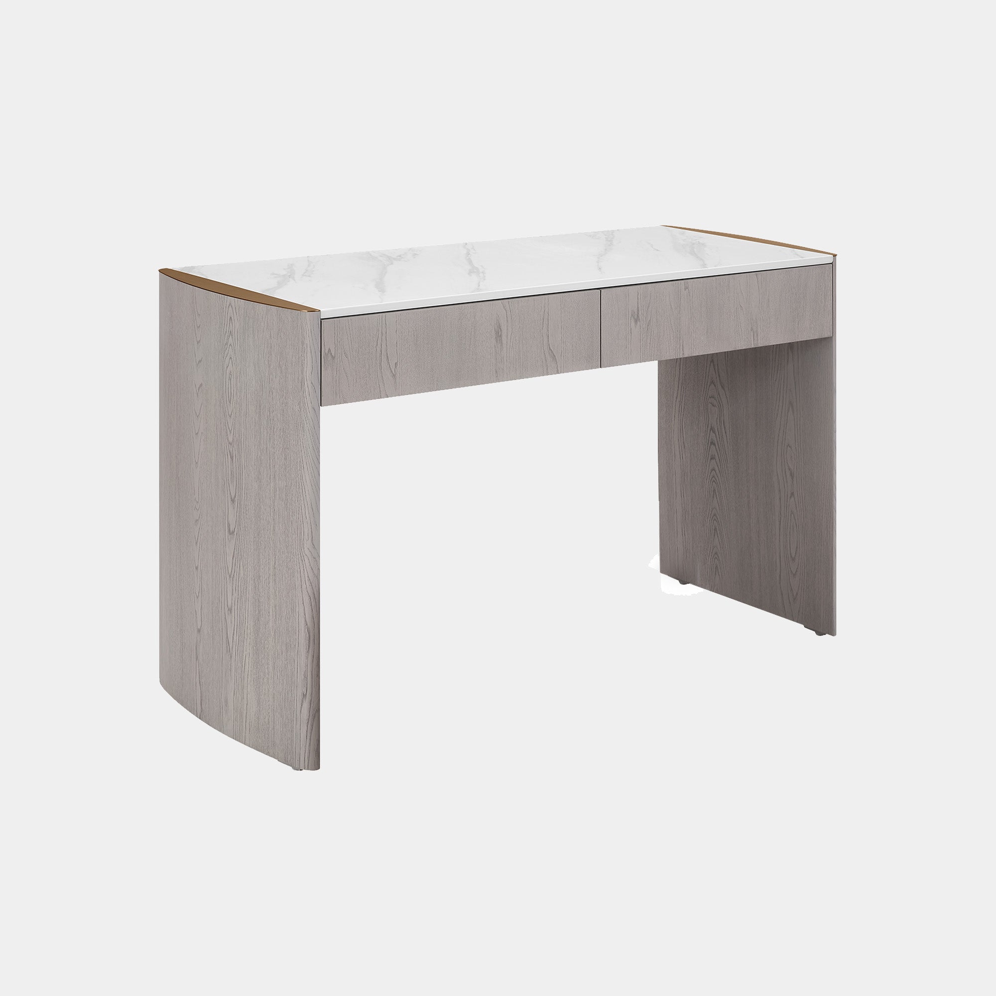 Anastasia - 2 Drawer Dressing Table In Washed Oak
