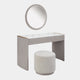 Anastasia - 2 Drawer Dressing Table In Washed Oak