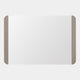 Anastasia - Rectangular Mirror In Washed Oak