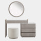 Anastasia - 5 Drawer Dressing Table In Washed Oak