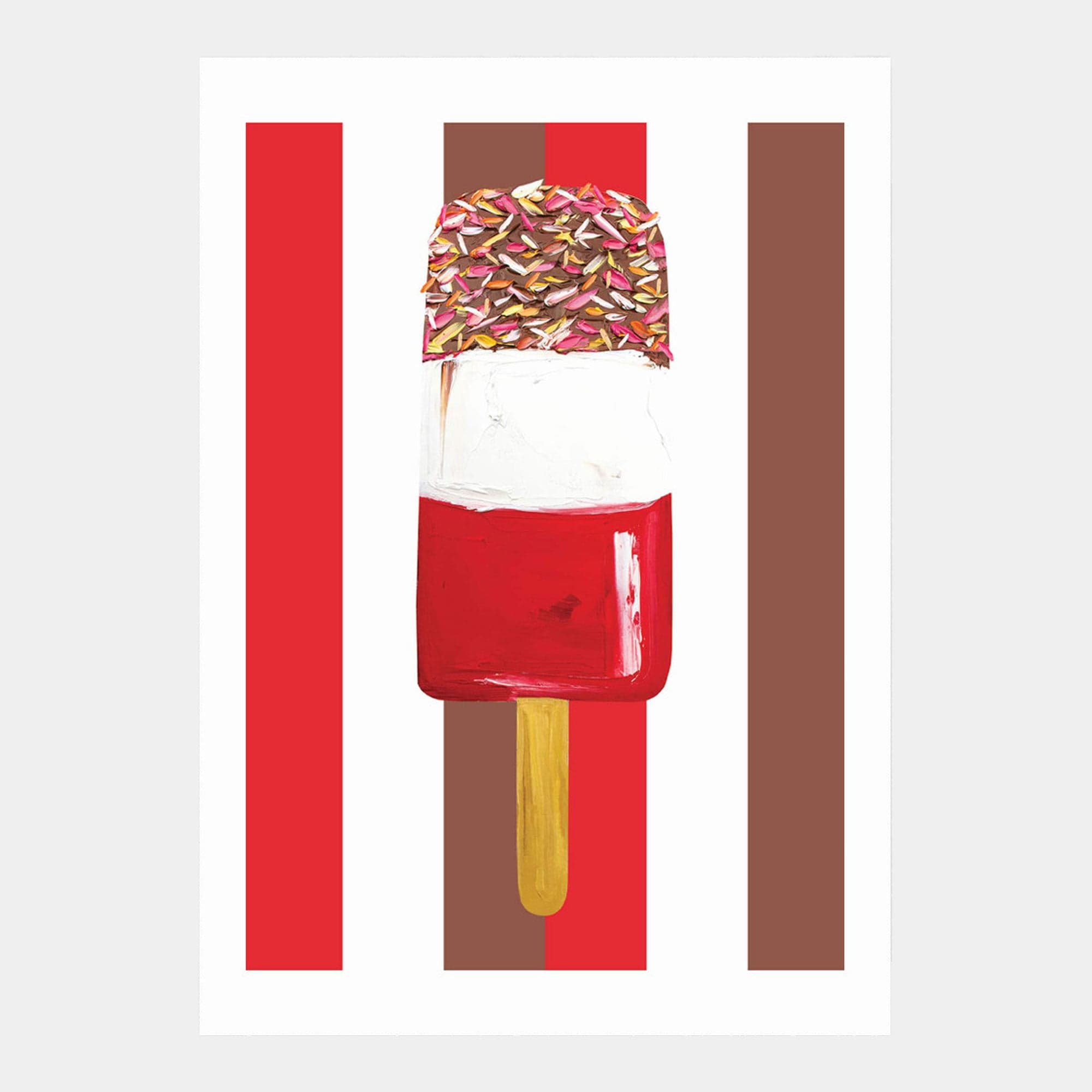 Fab Stripes - By Alice Straker A2 Print