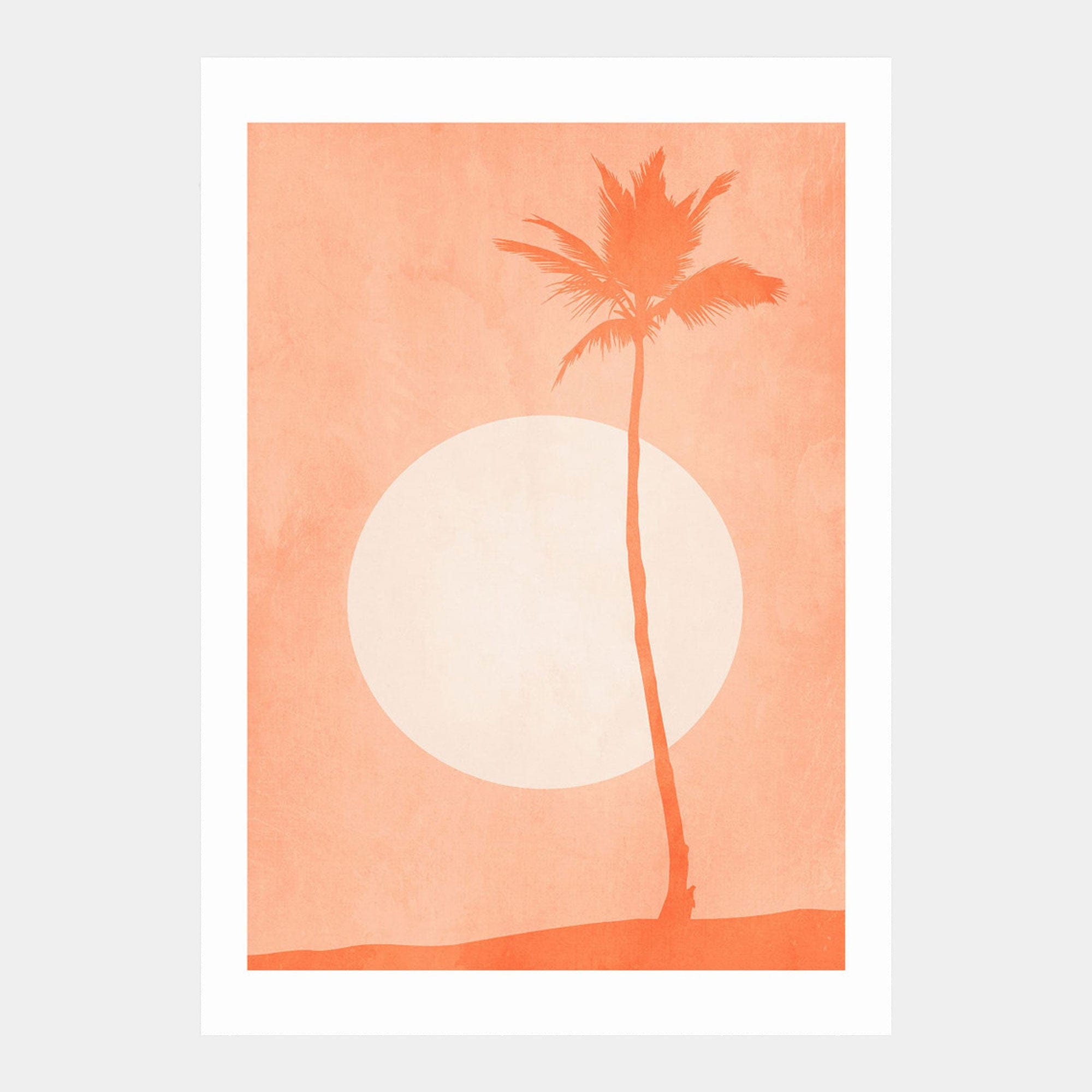 St.Tropez Sunset - by Kubistika A2 Print