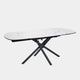 Athena - Extending Dining Table With White Ceramic Top