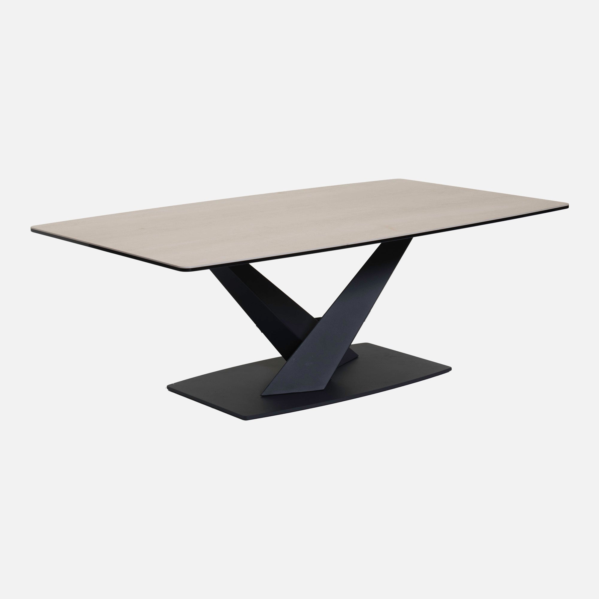 Zeus - Coffee Table, Cream Ceramic Top