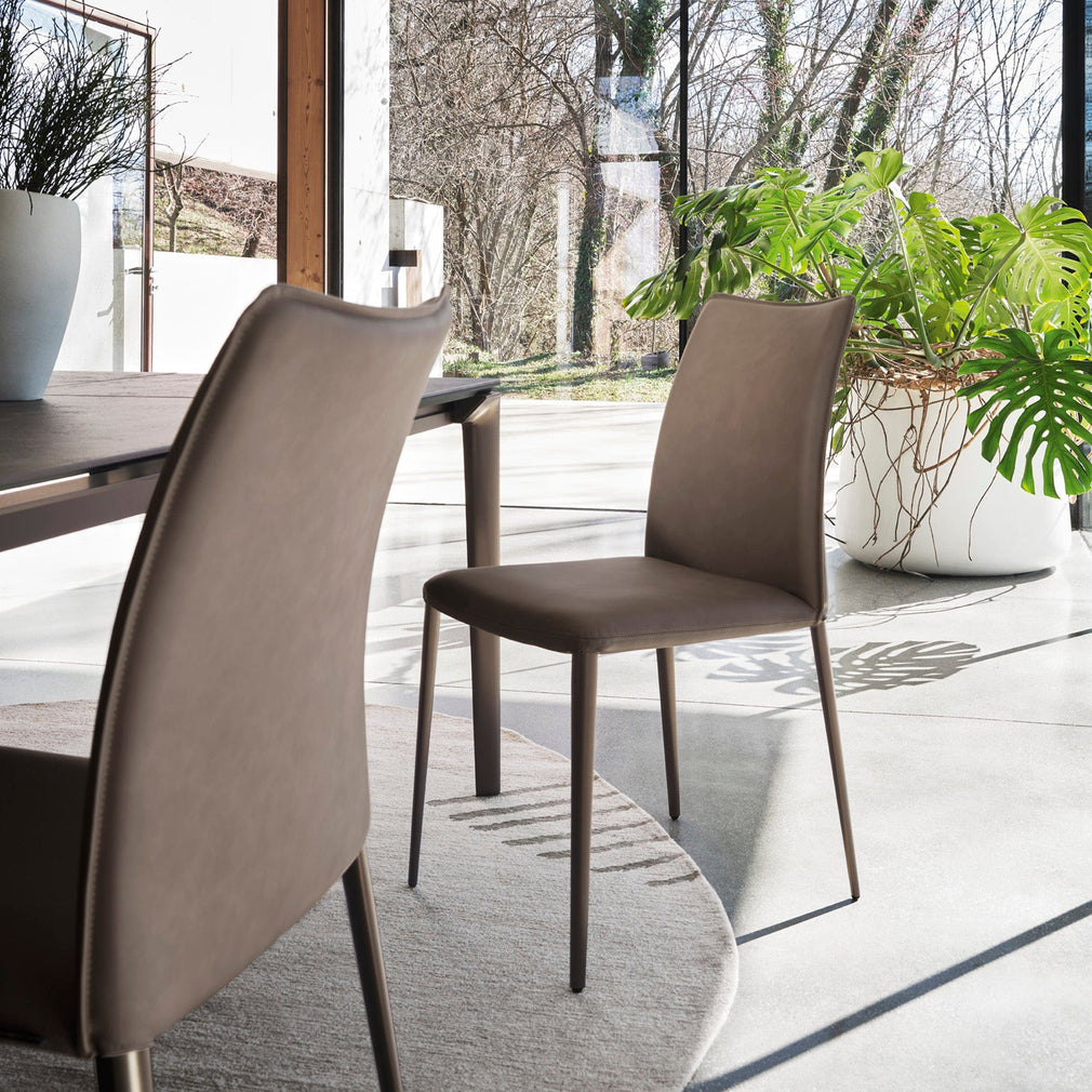 Calligaris Fay - Dining Chair In Brown