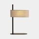 Saxon - Black Linen Table Lamp