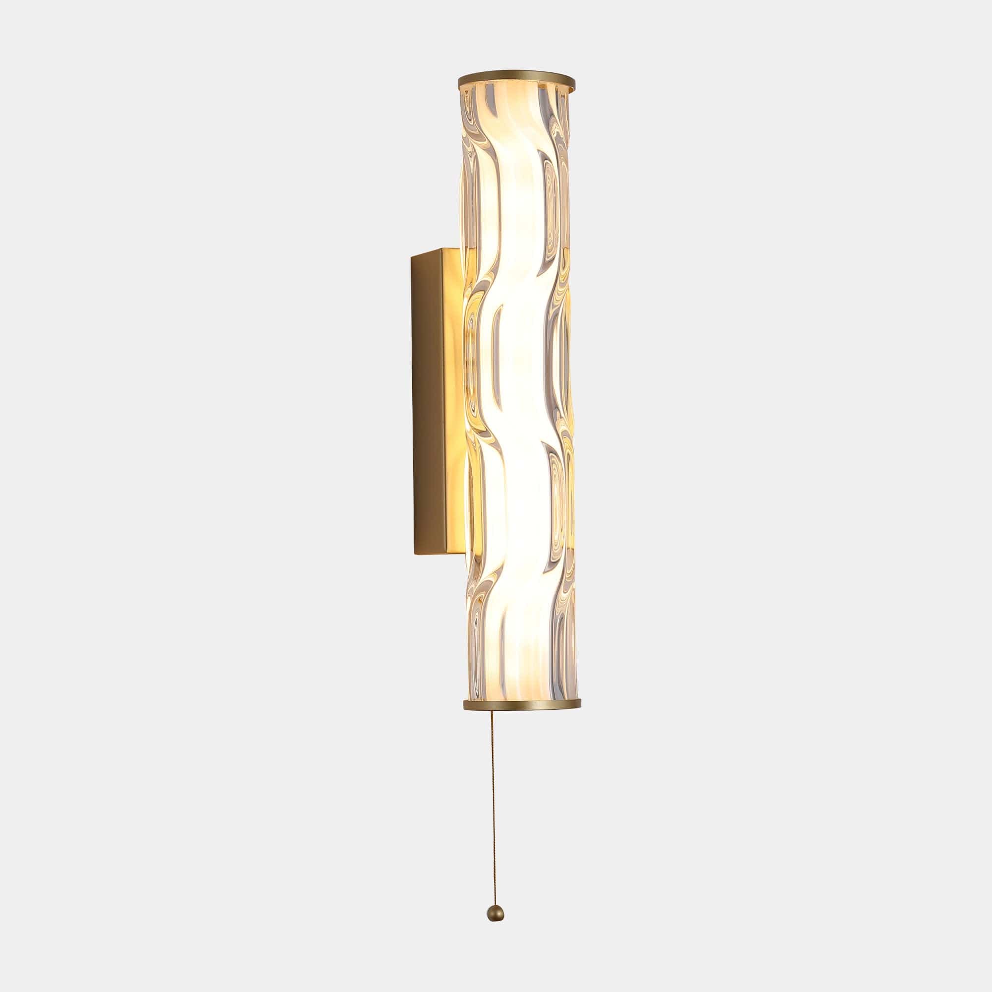 Tide - Gold LED Wall Light