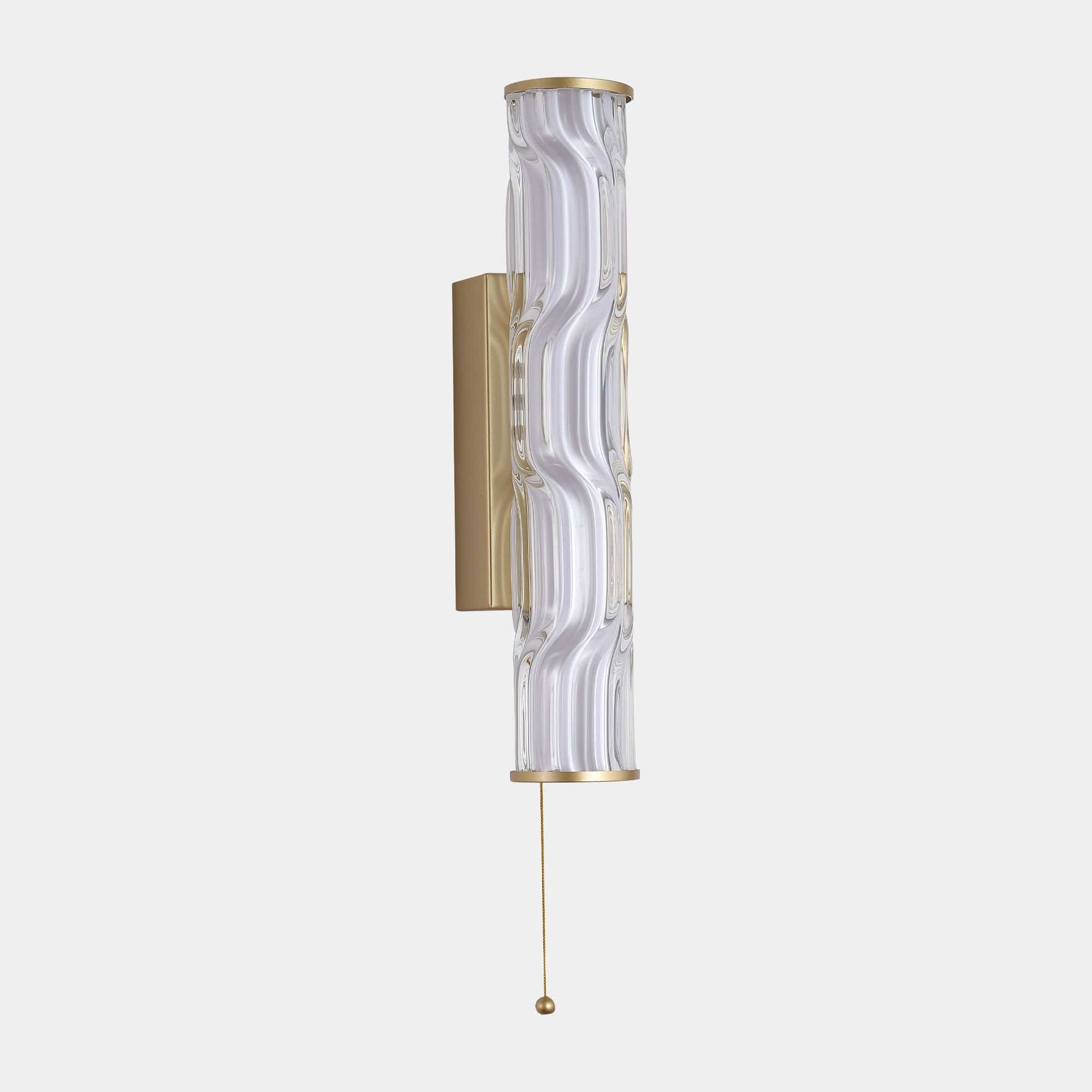 Tide - Gold LED Wall Light