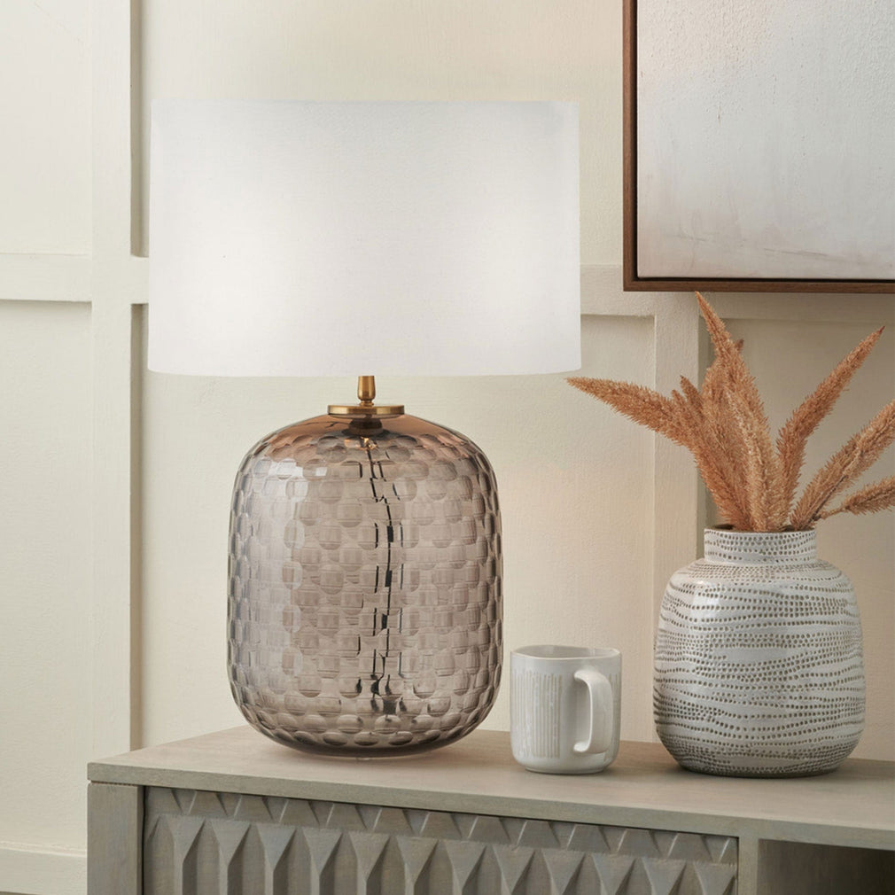 Mitzi - Table Lamp, Smokey Grey