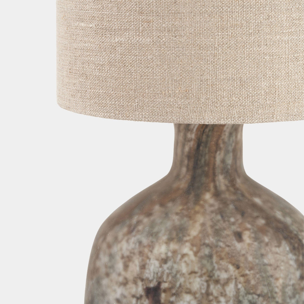 Keon - Table Lamp, Brown