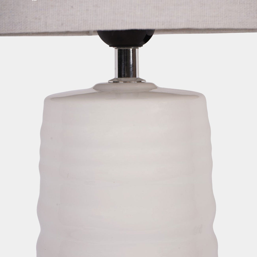 Luca - White Table Lamp