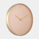 Elegance Glow - Wall Clock Pink