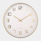 Elegance Glow - Wall Clock White