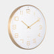 Elegance Glow - Wall Clock White