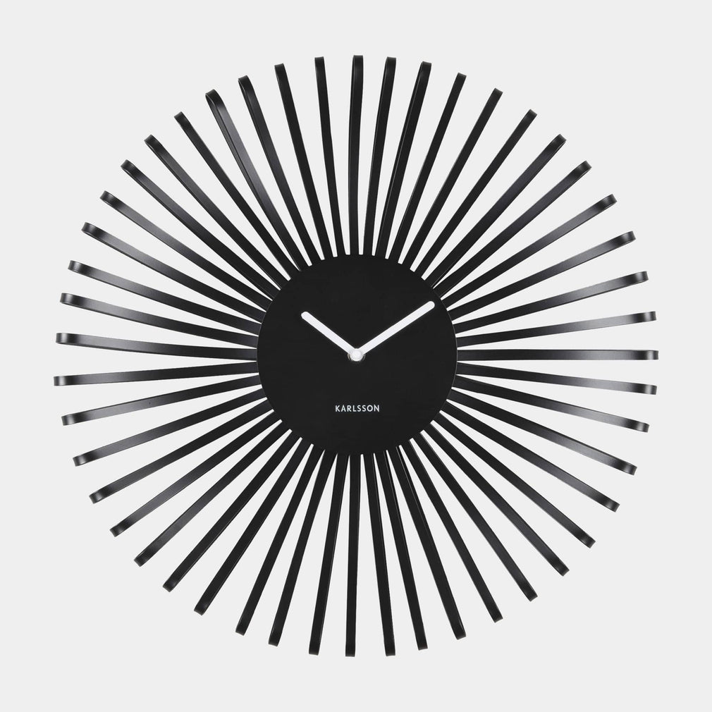 Polo - Wall Clock Black