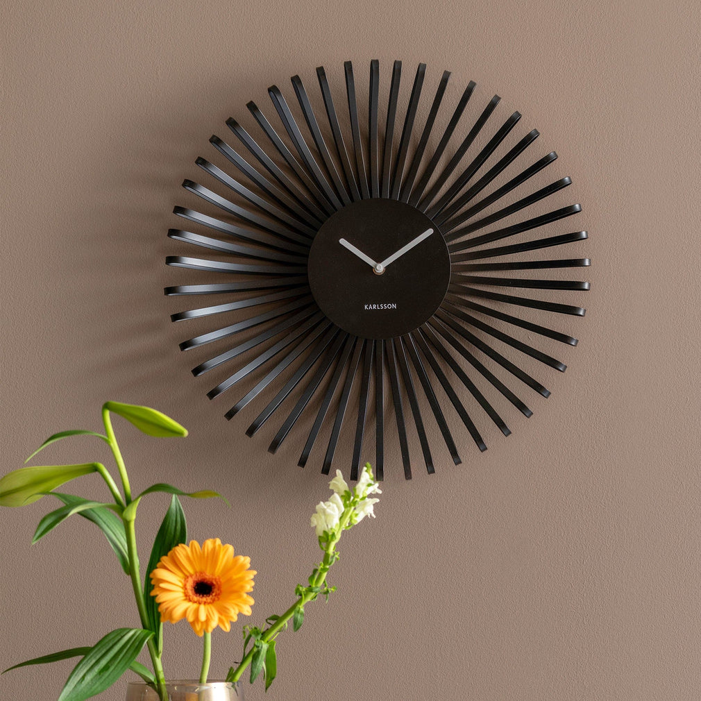 Polo - Wall Clock Black