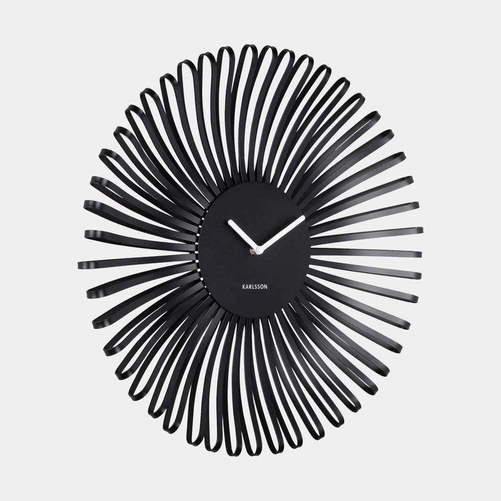 Polo - Wall Clock Black