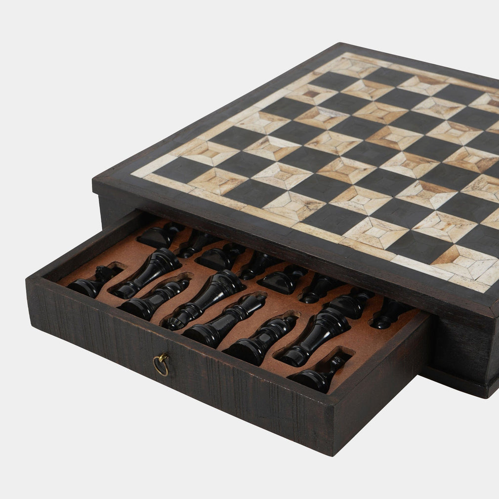 Heritage - Luxury Chess Set with Drawer