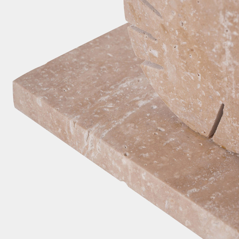 Catania - Travertine Bookends