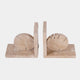 Catania - Travertine Bookends