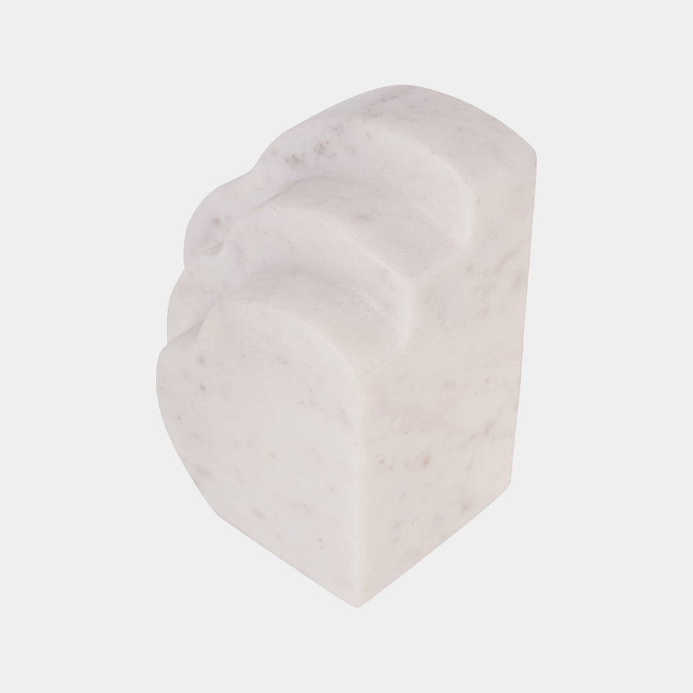 Genoa - Marble Cloud Bookends