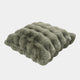 Glam Faux Fur Cushion Sage 50x50cm