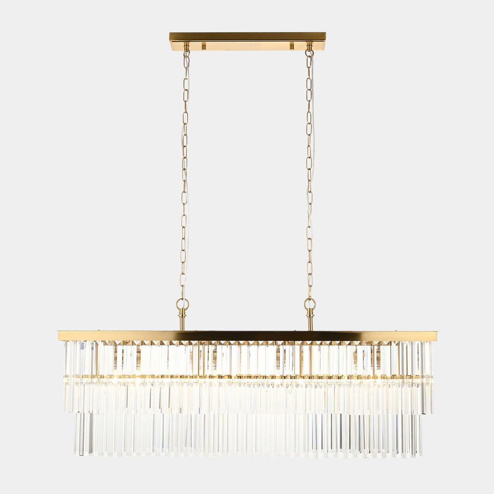 Rhonda - Ceiling Bar Light, Aged Brass