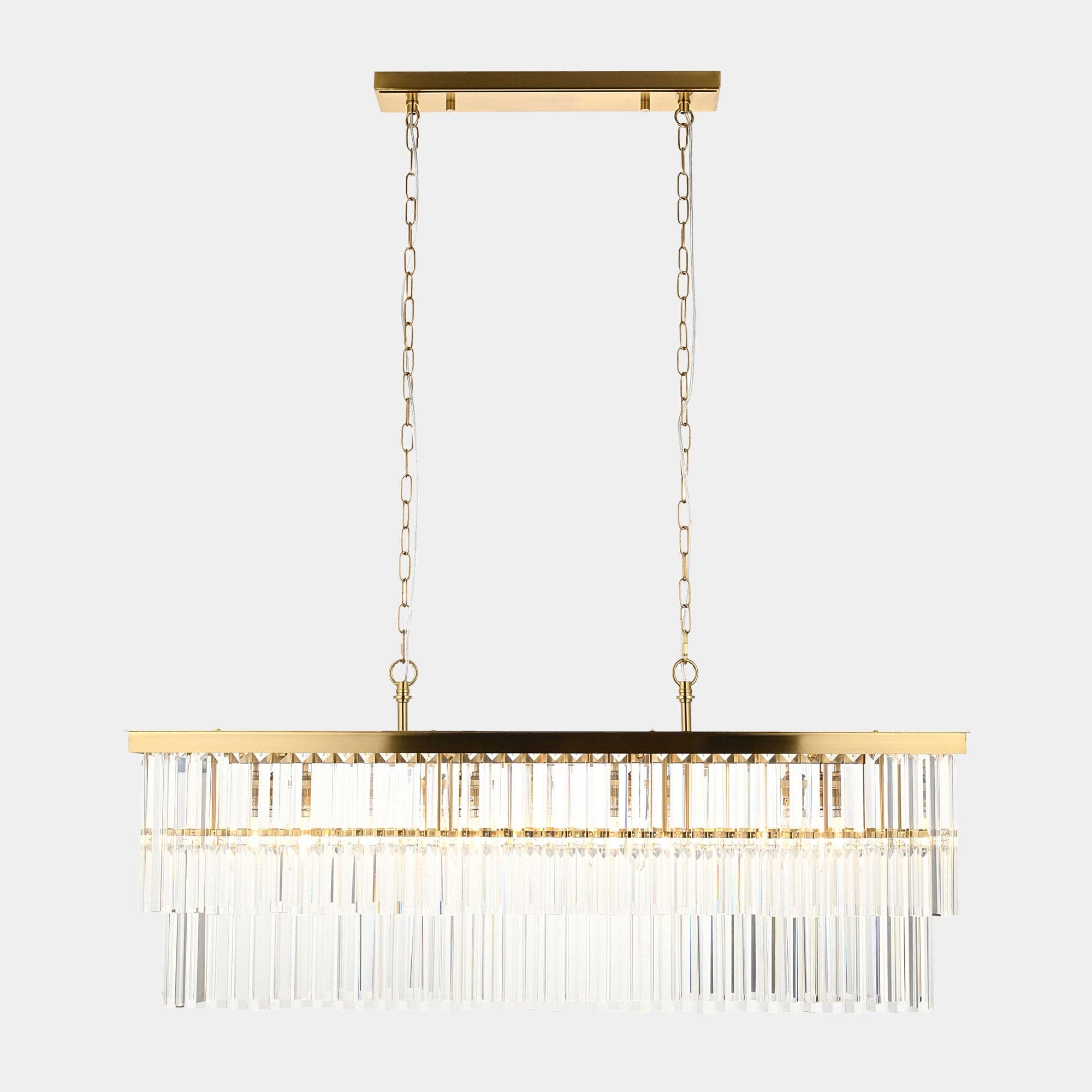 Rhonda - Ceiling Bar Light, Aged Brass