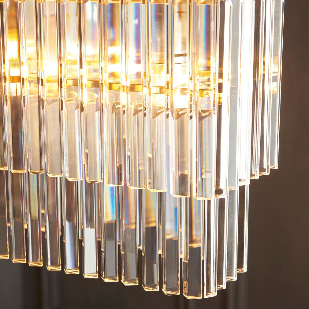 Rhonda - Ceiling Bar Light, Aged Brass