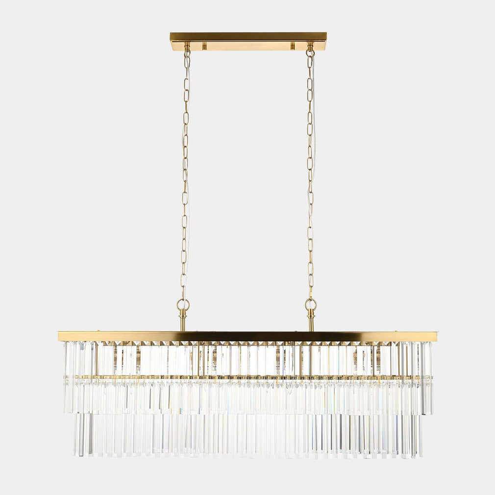 Rhonda - Ceiling Bar Light, Aged Brass