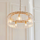 Misha - Pendant Ceiling Light, Aged Brass