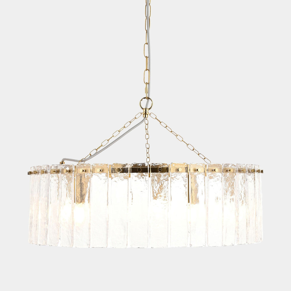 Misha - Pendant Ceiling Light, Aged Brass