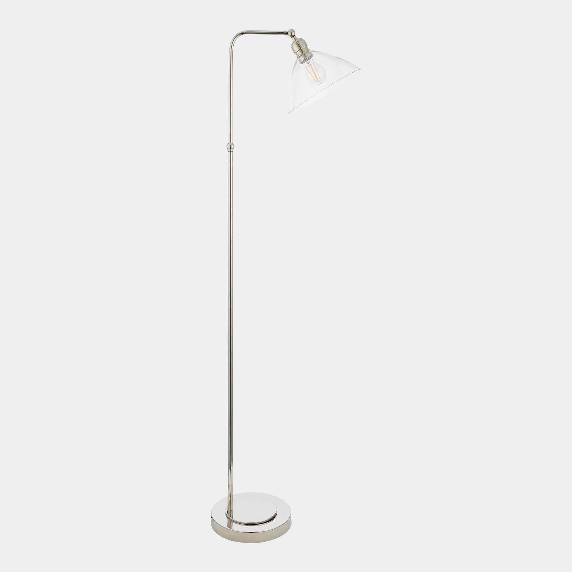 Kinver - Floor Lamp, Nickel