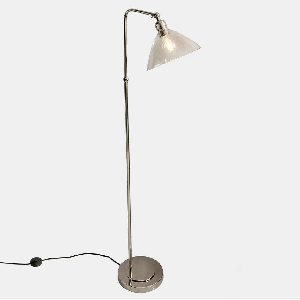 Kinver Nickel - Floor Lamp