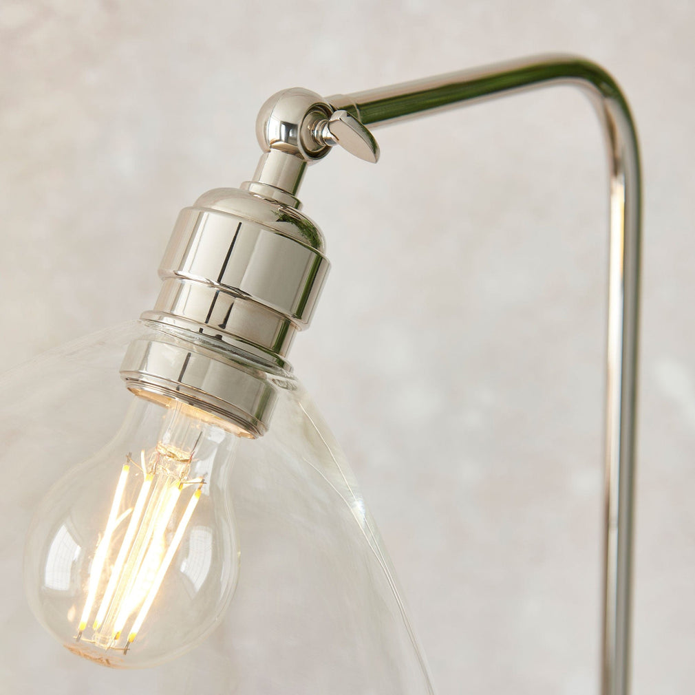 Kinver - Floor Lamp, Nickel