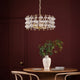 Mona - Satin Gold 4 Light Ceiling Pendant
