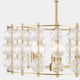 Mona - Satin Gold 4 Light Ceiling Pendant