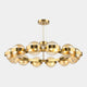 Blaise - Antique Gold 12 Light Ceiling Pendant