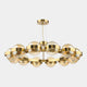 Blaise - Antique Gold 12 Light Ceiling Pendant