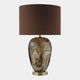 Esti - Brown Marble Effect Glass Table Lamp