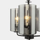 Berger - Satin Black 3 Light Ceiling Pendant