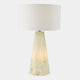 Rasima - Alabaster and Matt Antique Brass Table Lamp Base Only