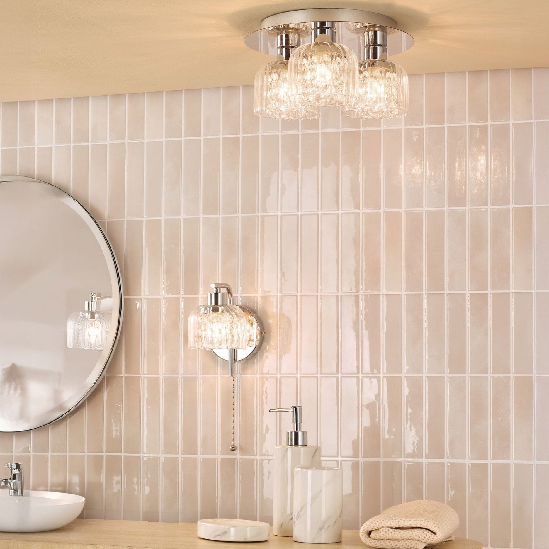 Carey Bathroom - Ceiling Light