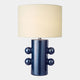 Hale - Blue and Polished Chrome Table Lamp