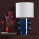 Hale - Blue and Polished Chrome Table Lamp