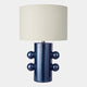 Hale - Blue and Polished Chrome Table Lamp