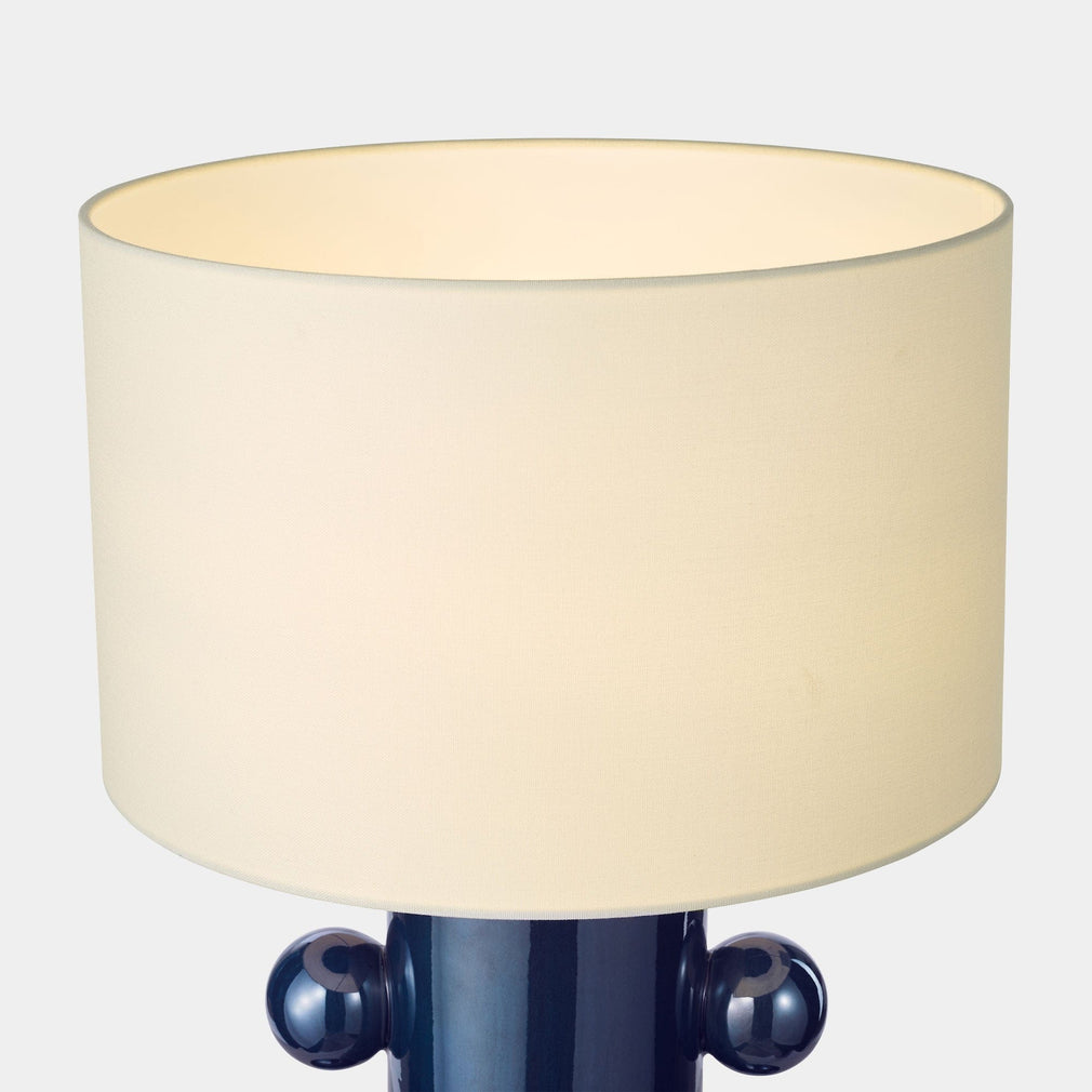 Hale - Blue and Polished Chrome Table Lamp