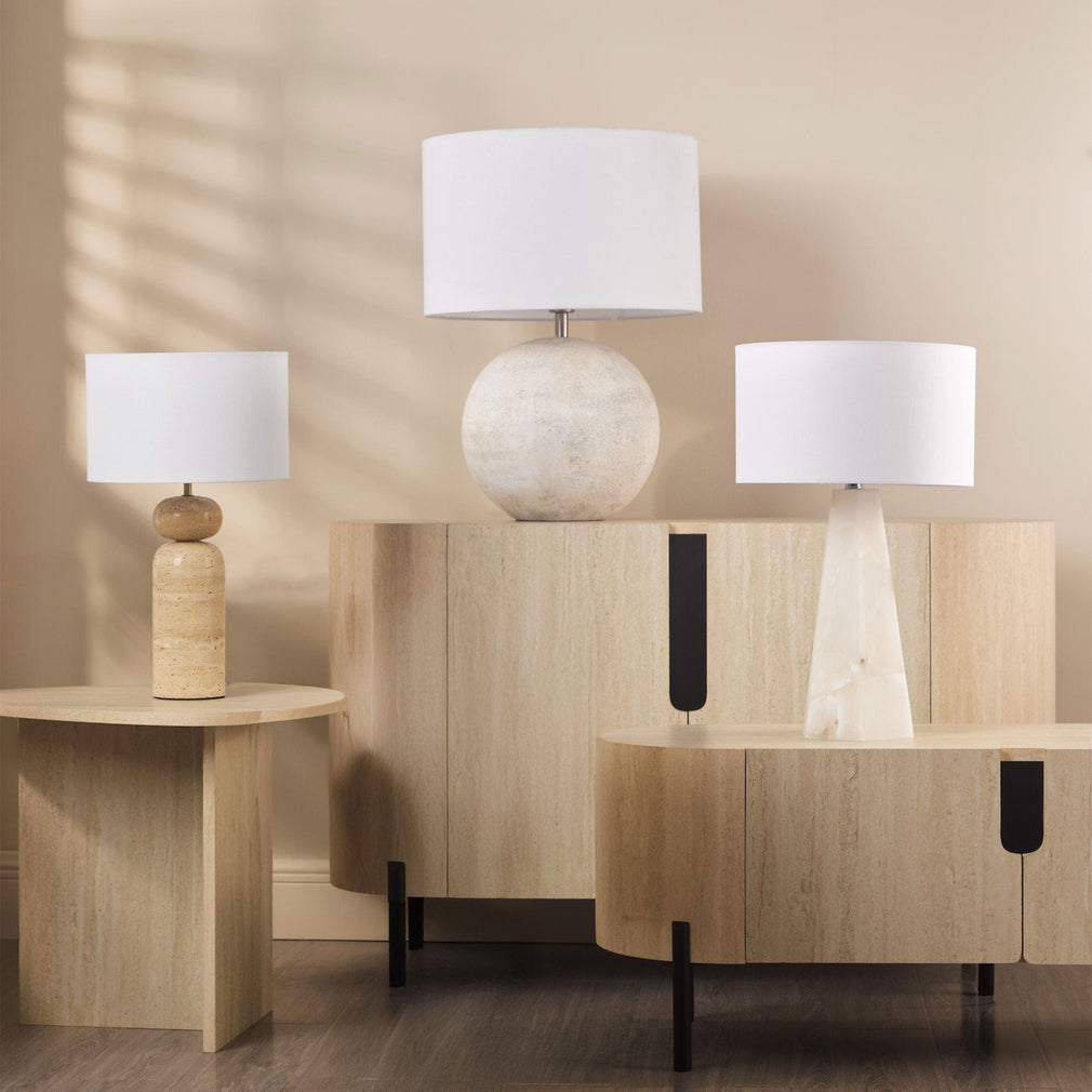Tereza - Natural Finish Ceramic Table Lamp